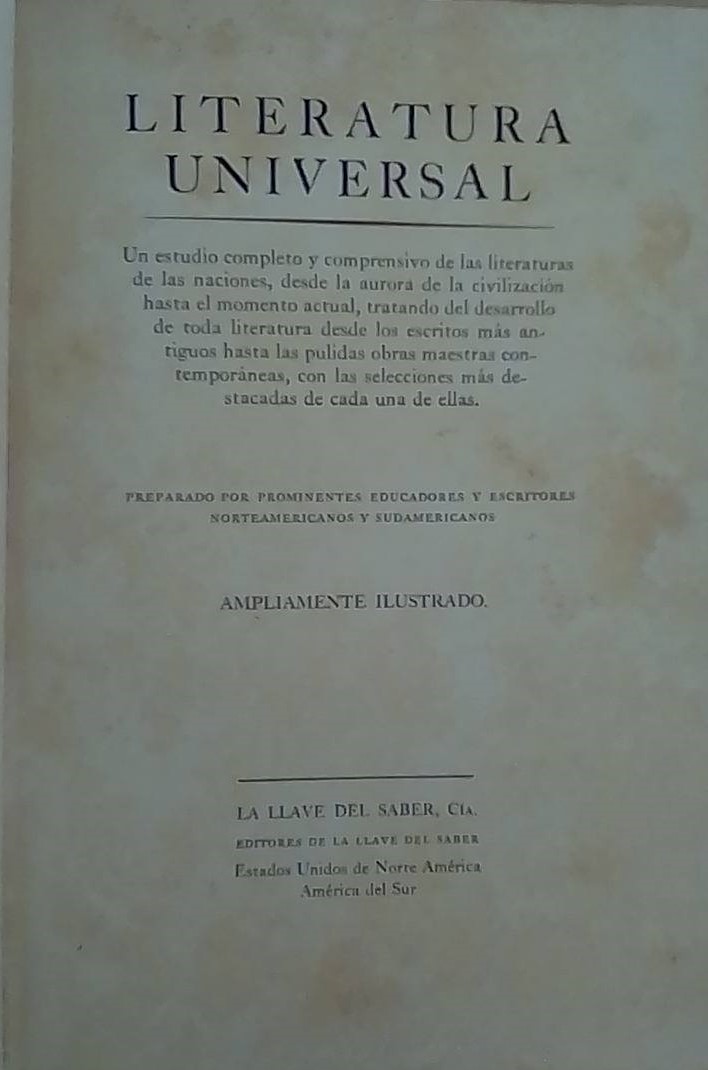 Literatura Universal